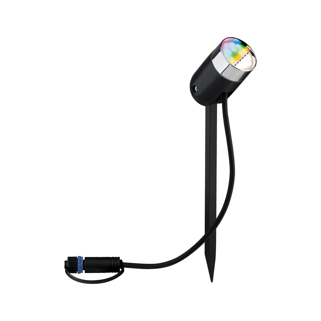 Outdoor plug & shine color spot P set RGB