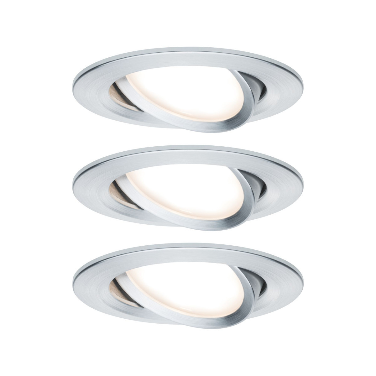 Paulmann Premium RL set coin slim RD swiv led 3x6.
