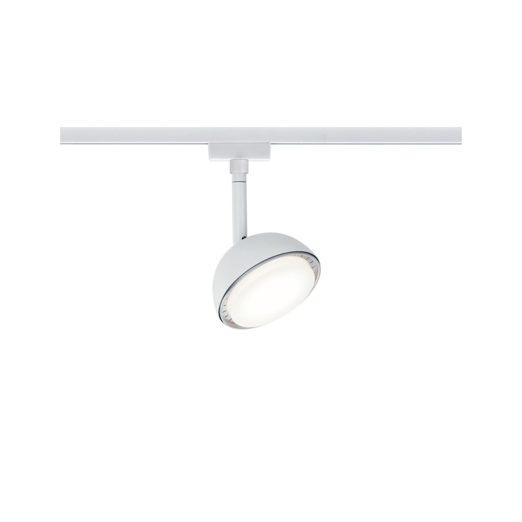 Paulmann Railsysteem Urail spot hemi 1x5w wit 230V met/kunst