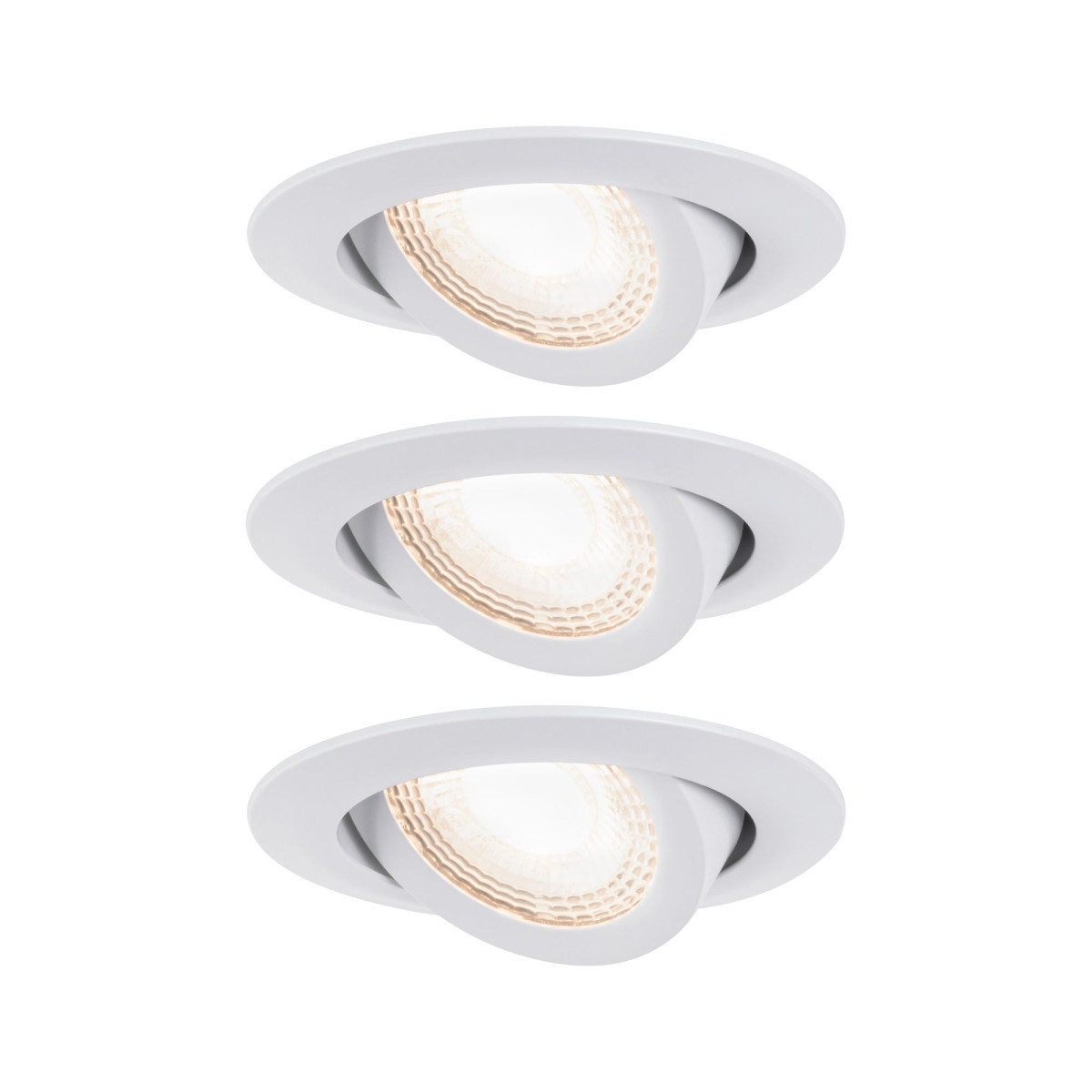 Paulmann RL set swivelling led 3x6w 3000K 230V whi