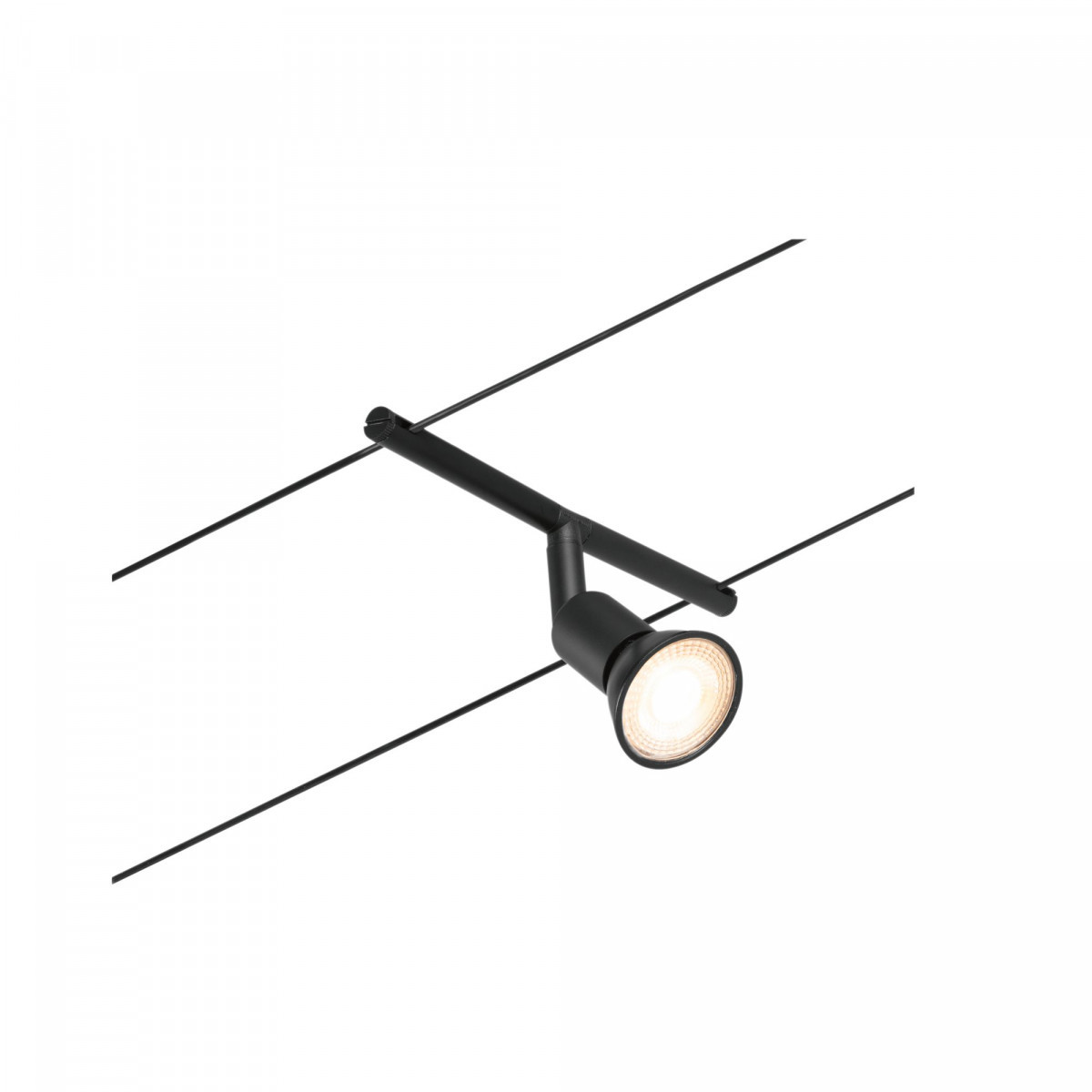 Paulmann Salt wire spot max1x10w gu5.3 black matt/