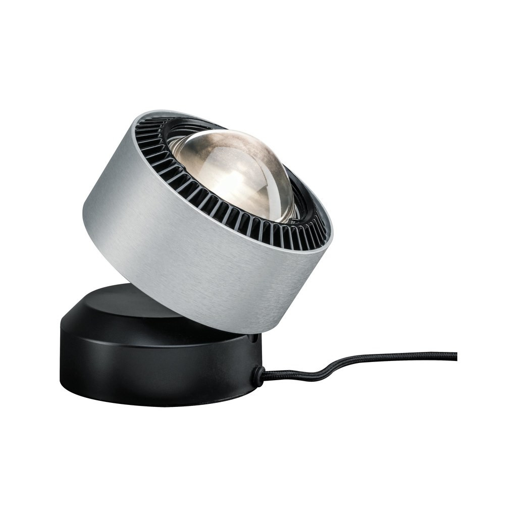 Aldan tafellamp dim led 1x3,5W zwart-alu