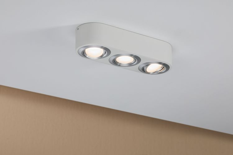 Paulmann Wall & Ceiling WD argun dim led 3x4,8W WT alu geb MT