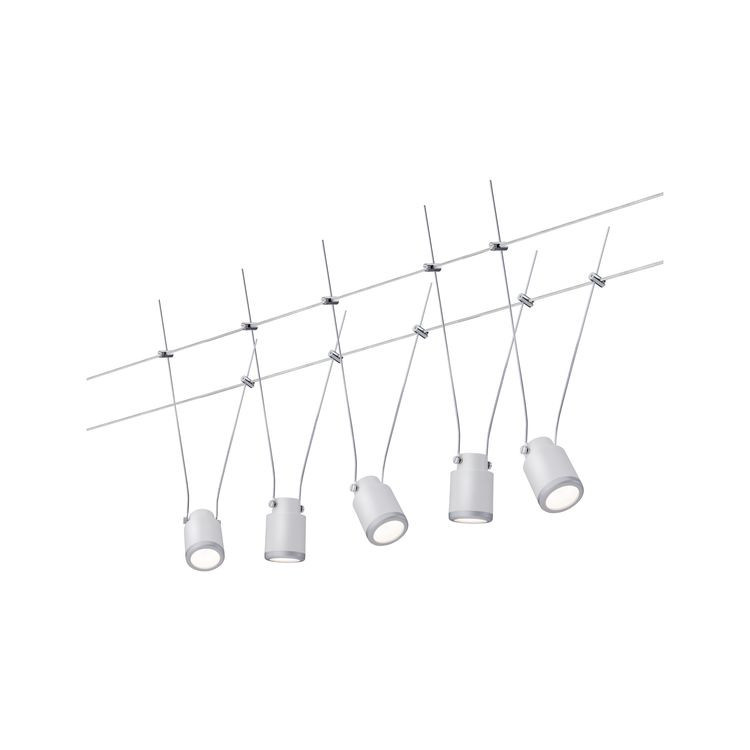 Paulmann Wire-System WT tunled 5x4w WT/CHR-M