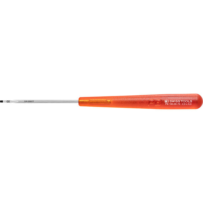 PB Swiss Tools Handgereedschap PB Elektronica sleufschroevendraaier 160 2x70