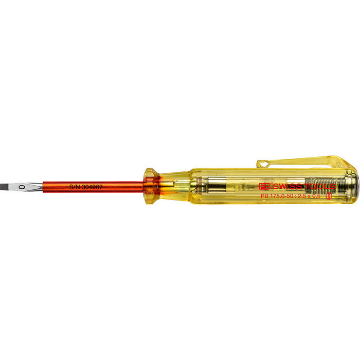 PB Swiss Tools Meet- en testapparatuur PB Spanningzoeker 110 – 250 V 175.0 2,5x50