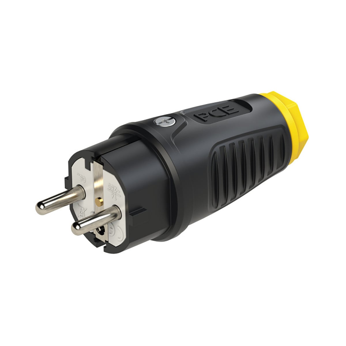 PCE rubber contactmateriaal Contactstop Bus/randaarde taurus2 zwa/gee rubber 16a 250V~