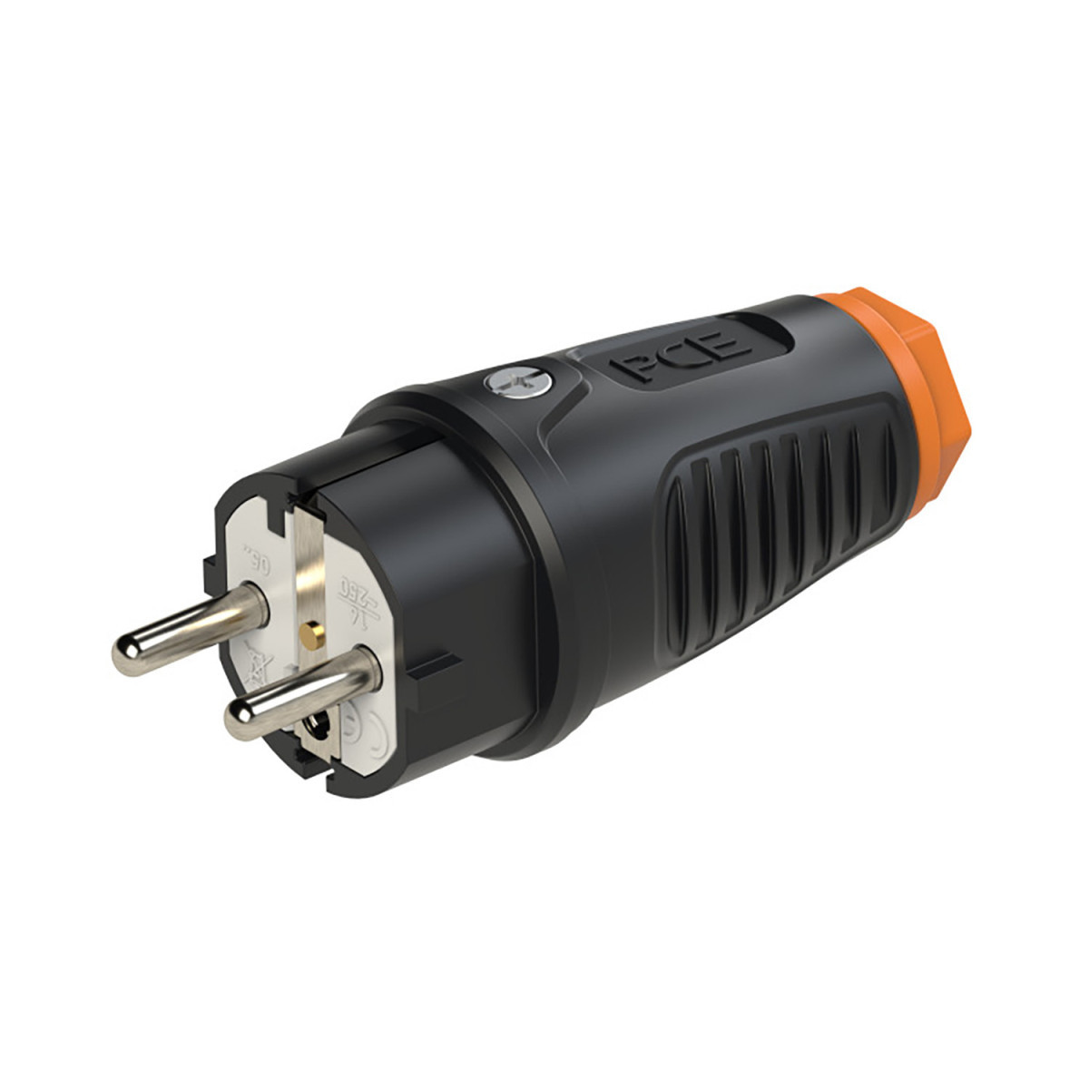 PCE rubber contactmateriaal Contactstop Bus/randaarde taurus2 zwa/ora rubber 16a 250V~