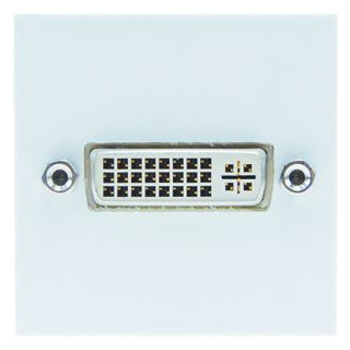 Peha Concept 45 centraalplaat- (onderdeel) afdekking 1 connector zonder label wit