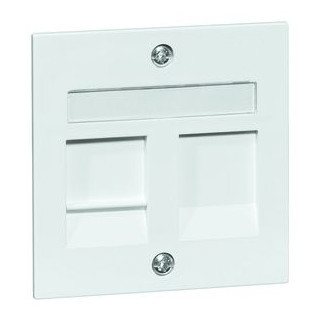 Peha Nova onderdeel/centraalplaat modular-jack centraalplaat kunststof aluminium