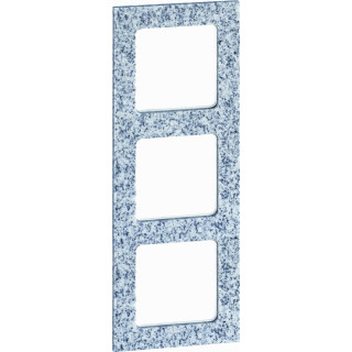 Peha Aura afdekraam stein labrador bluepearl 3-voudig horizontaal en verticaal ip20