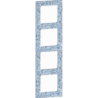 Peha Aura afdekraam stein labrador bluepearl 4-voudig horizontaal en verticaal ip20