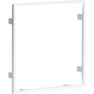 Peha Nova centraalplaat + gat 70x70mm wit ral 9010