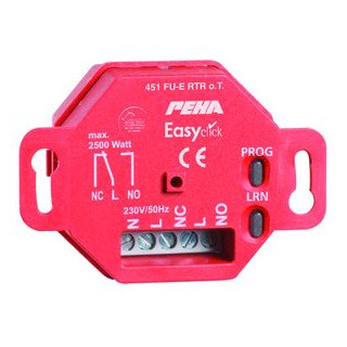 Peha Easyclick thermostaatontvanger enkelvoudig inbouw 230V