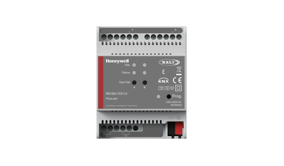 Peha KNX dali-gateway ondersteunt dali 2.0 (2 kanalen)