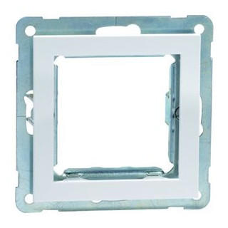 Peha Aura montageraam + centraalplaat 70x70mm wit ral 9010