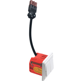 Peha Socketline-connect wandcontactdoos inbouw (stucwerk) ra 1V wit