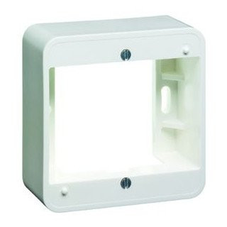 Peha Standard opbouwhuis 1-voudig 1 module rood horizontaal en verticaal