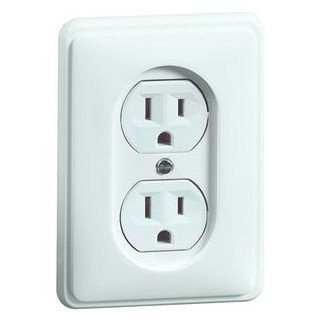 Peha Standard WCD 2-voudig, usa, 125 V,2polig, nema 5-15 R, wit