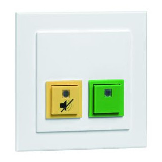 Peha Miva schakelmateriaal signaleringsset 72x72mm wit