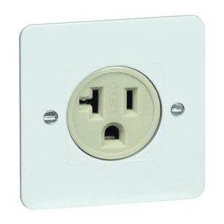 Peha WCD Compacta, zwitserland, 10/16a, 250V,2polig, nema 5-20 R, wit