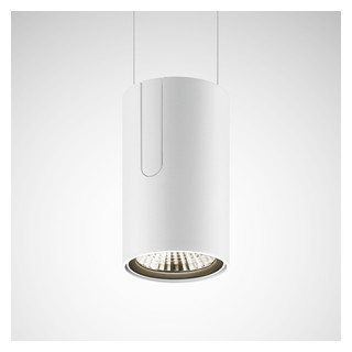 Pendelarmaturen Canilo PL reflector wit rond etdd 22W 2570LM 90 medium