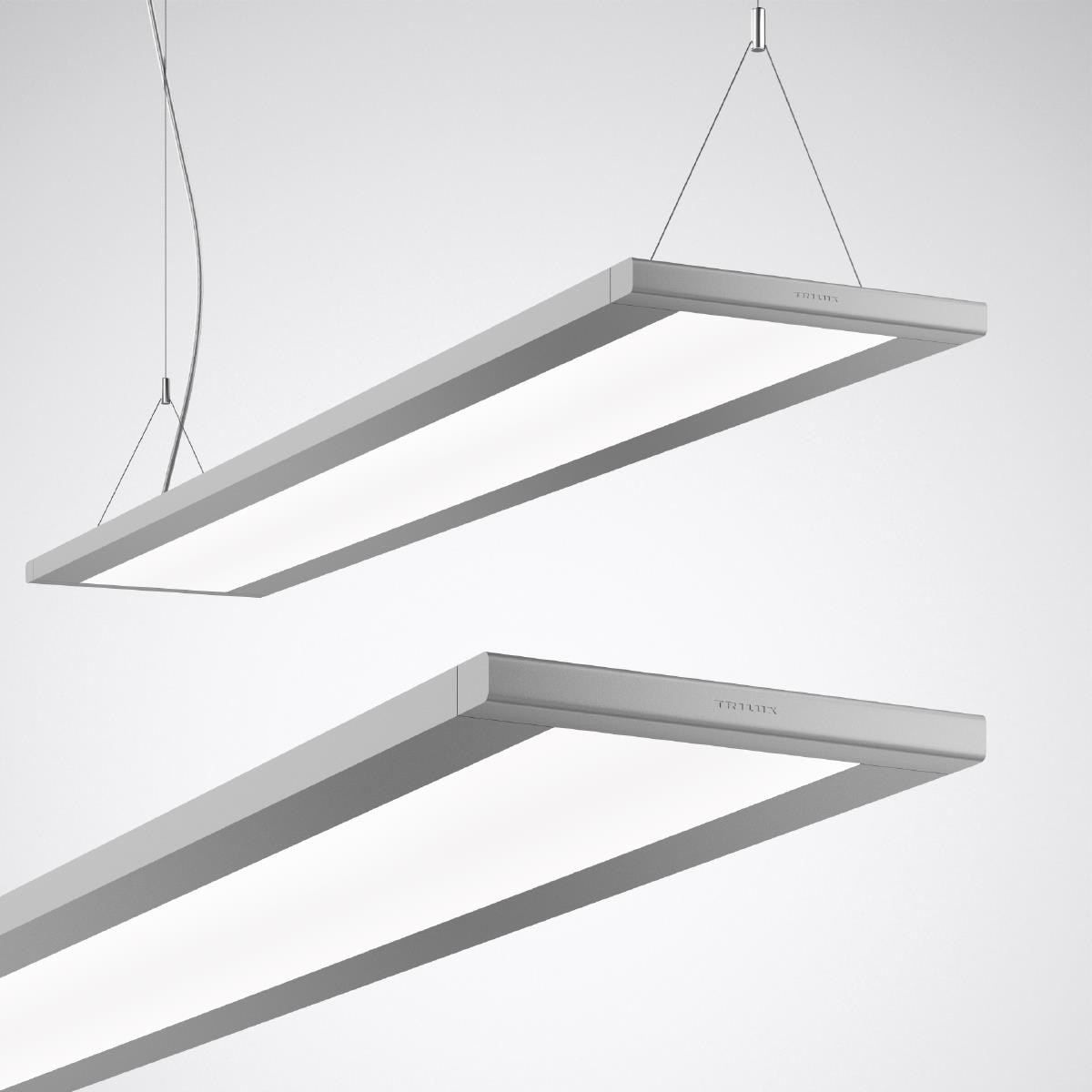 Pendelarmaturen Luceos H normaal product D/H prisms aluminium etdd 37W