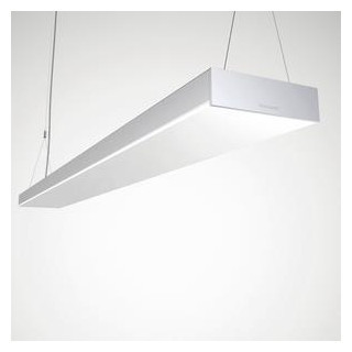 Pendelarmaturen Opendo H HCL lens aluminium etble 49W wide reduced gla