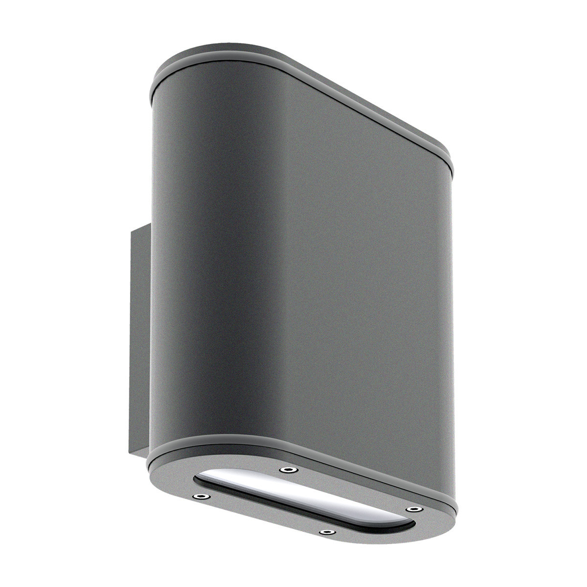 Performance in Lighting AMON Amon Wall bi 48 a15/M 830 dim1-10V antra-led-wandarmatuur 3000K 54W di