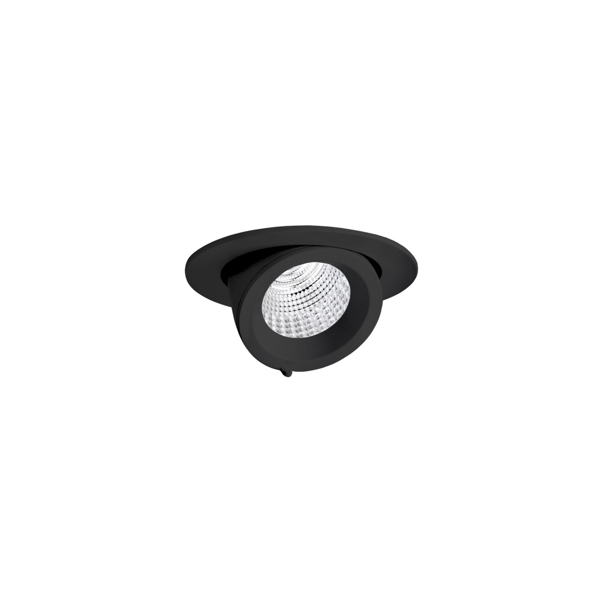 Performance in Lighting EB+ Eb+ 431 10 940 C/iw BK-ral9005-led-inbouwspots 4000K 9W statisch cirke