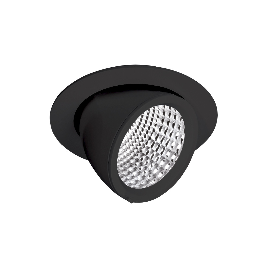 Performance in Lighting EB+ Eb+ 433 20 930 C/MW dali BK-ral9005-led-inbouwspots 3000K 20W dali cir