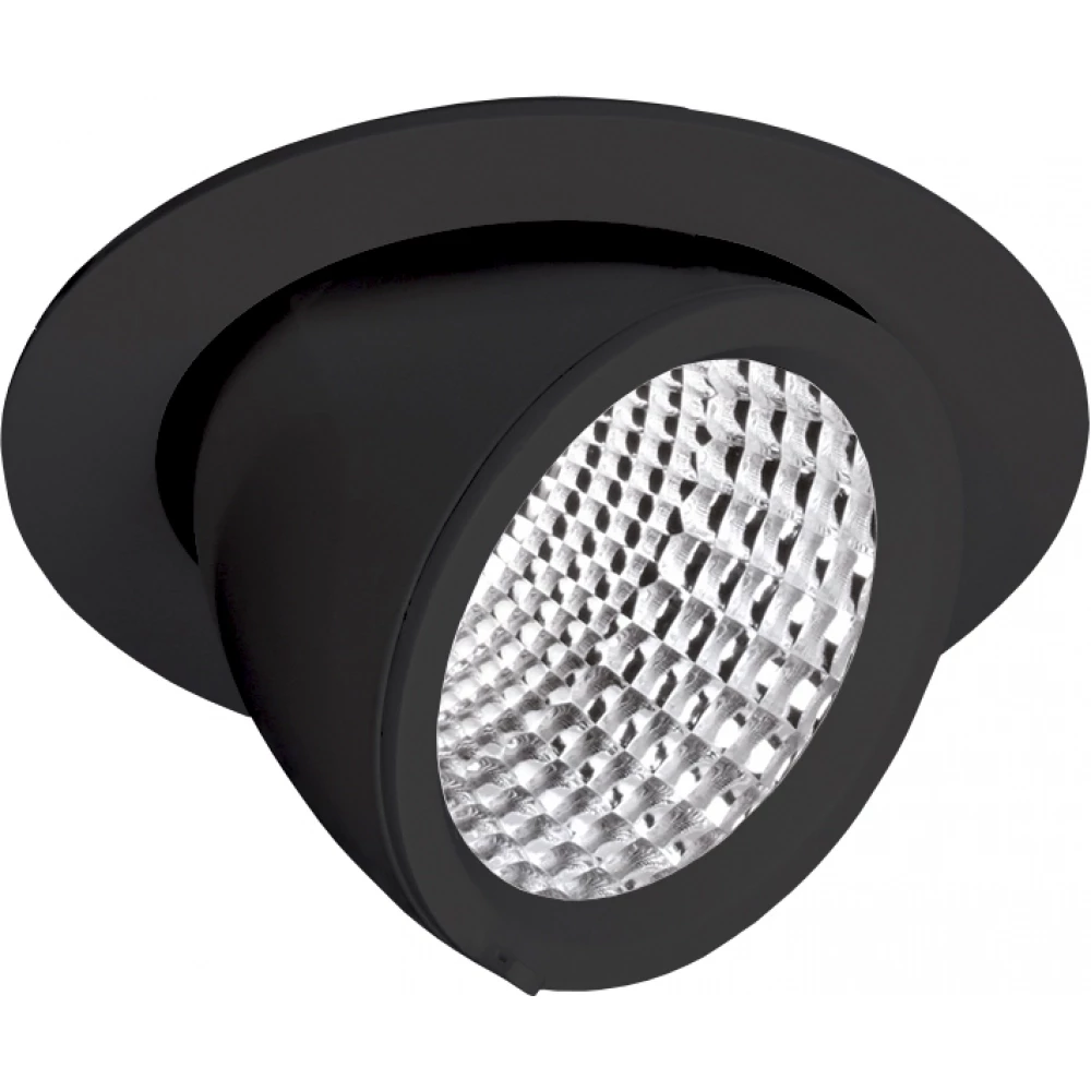 Performance in Lighting EB+ Eb+ 433 20 940 C/iw BK-ral9005-led-inbouwspots 4000K 20W statisch cirk