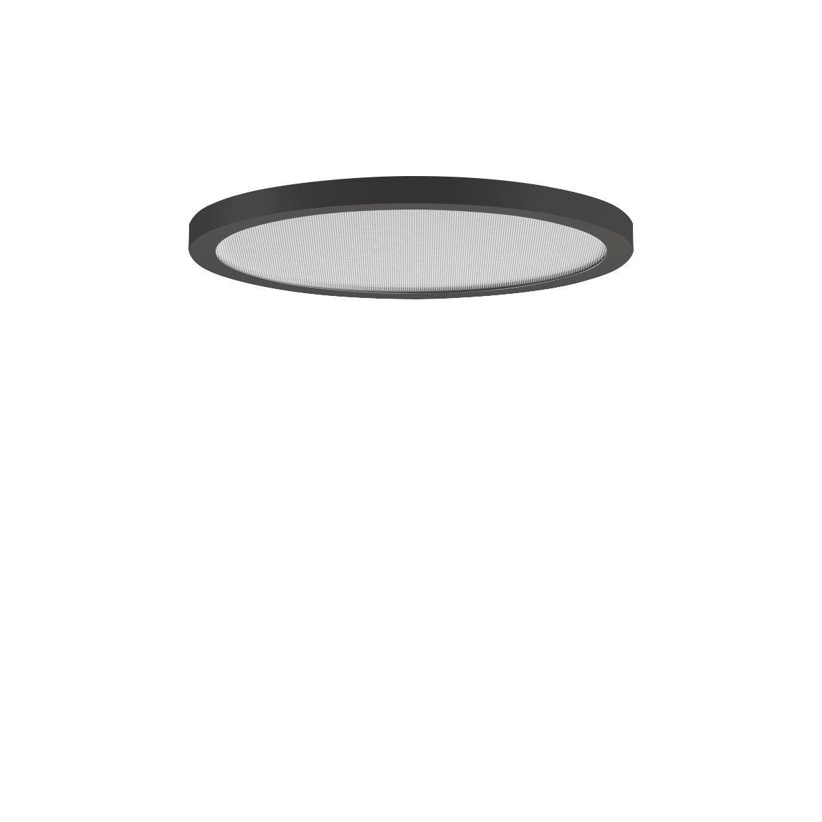 Performance in Lighting FL ROUND+ FL R+ 333 re 8/23 S/A 840 zwart dali MP-led-inbouwarmatuur 4000K 25W D