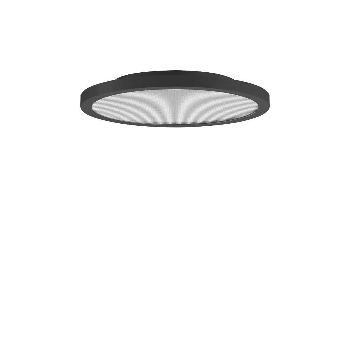 Performance in Lighting FL ROUND+ FL R+ 333 SM 8/23 S/B 840 zwart MP-led-opbouwarmatuur 4000K 25W statis