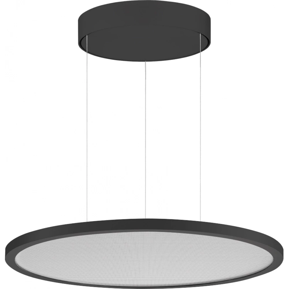 Performance in Lighting FL ROUND+ FL R+ 555 PL 19 S/A 840 zwart dali MP-led-pendelarmatuur 4000K 21W dal