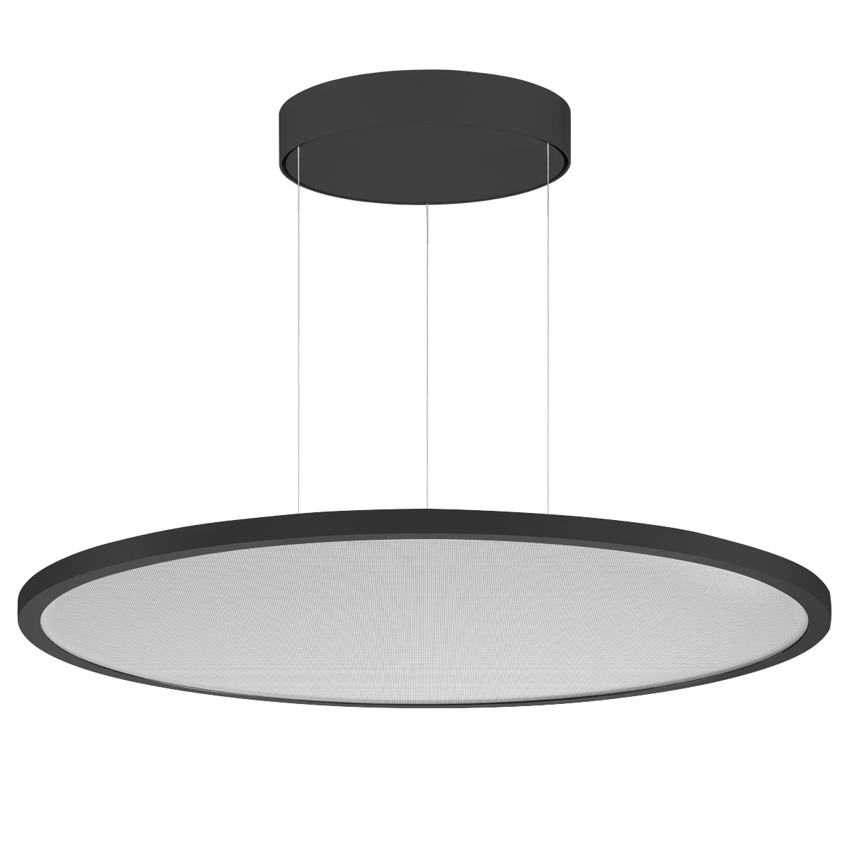 Performance in Lighting FL ROUND+ FL R+ 777 PL 34 S/A 830 zwart MP-led-pendelarmatuur 3000K 39W statisch