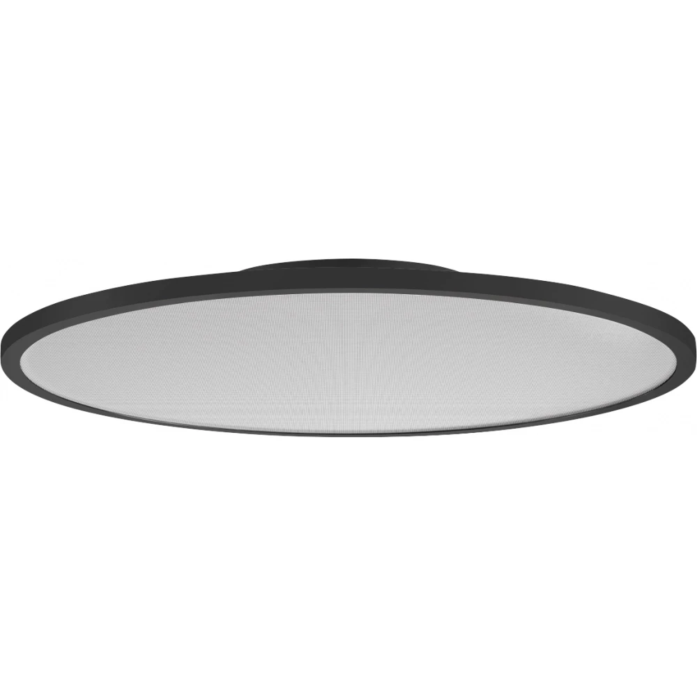 Performance in Lighting FL ROUND+ FL R+ 777 SM 34 S/B 840 zwart MP-led-opbouwarmatuur 4000K 39W statisch