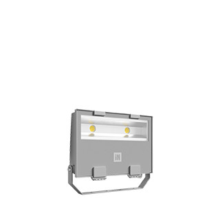 Performance in Lighting GUELL 2+ Guell 2+ 100 a40/W 850-led-schijnwerpers 5000K 103W statisch asymmetri