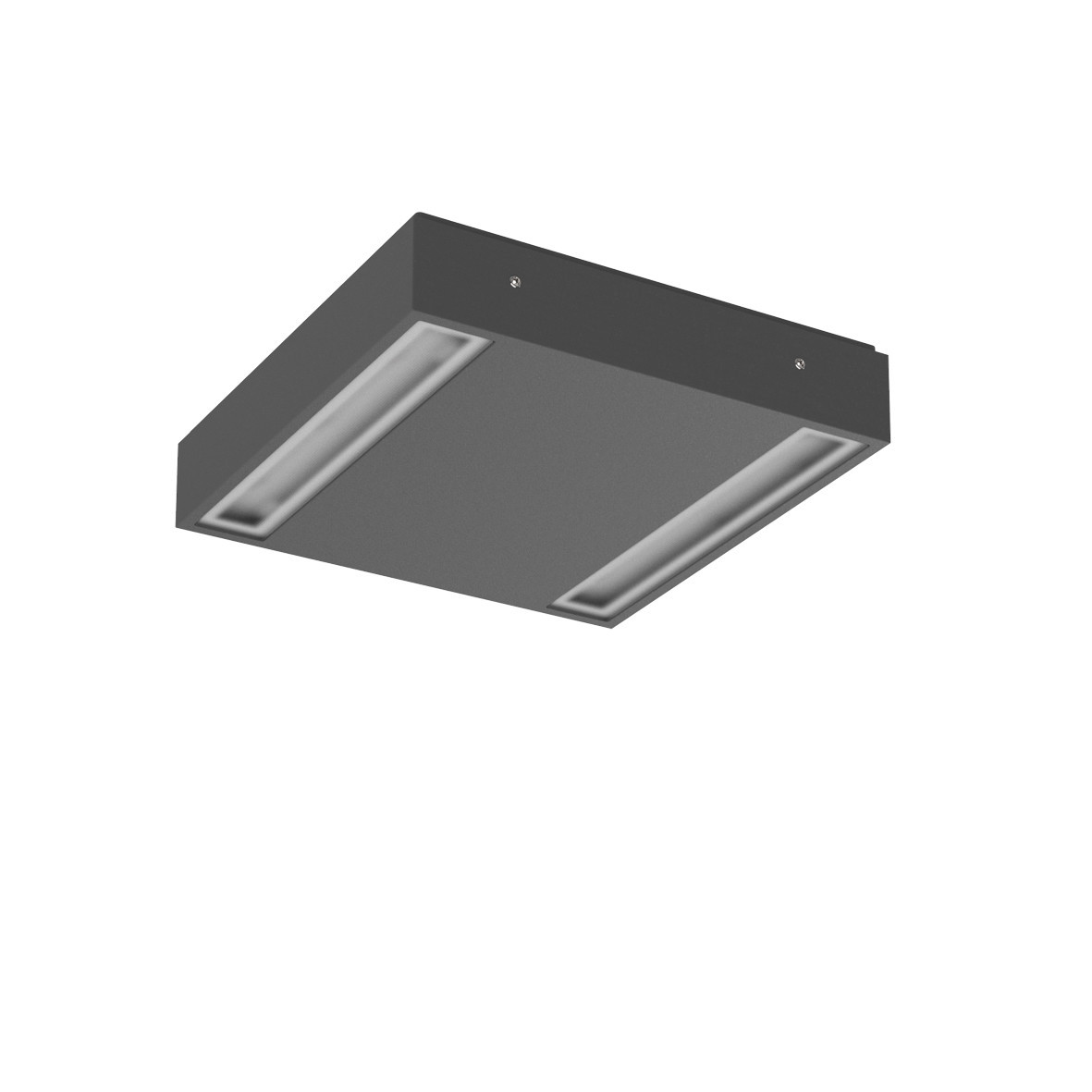 Performance in Lighting MIMIK Mimik 20 ceiling 21 S/ew 3000K antraciet-led-opbouwarmatuur 3000K 22W