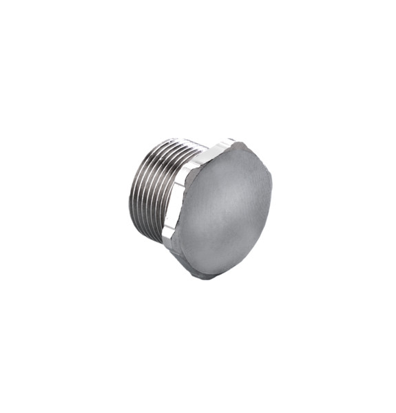 Pflitsch Blindstoppen Blindstop Messing vernikkeld, met metrisch draad m45x2,0