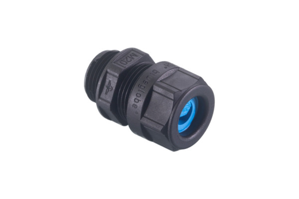Pflitsch Blueglobe wartels Kabelwartel Kunststof, m12x1,5, doorlaat 2-7,5MM, zwart