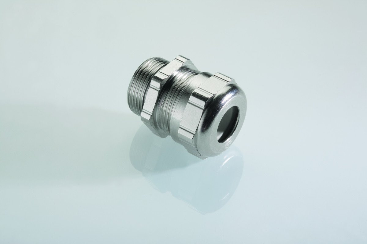 Pflitsch UNI IRIS EMV dicht wartels Emc-Wartel, messing vern. m25x1,5, doorl. 10-14MM scherm 6,5-11,5MM