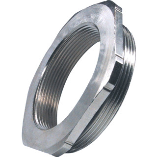 Pflitsch Verloopring messing vernikkeld 6-kant m32x1,5-PG16