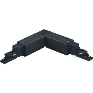 Philips Dali square track koppeling/verbinder L-vorm koppeling/verbinder L-vorm 6x2mm² zwart