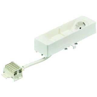 Philips Maxos fusion elektrisch toebehoor armatuur mod-FR 3-ader 1,5MM2 wit 99838000