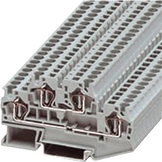 Phoenix Contact STTB verbindingsrijgklem 0,08-4MM² eendr. 0,08-4MM² meerdr. grijs