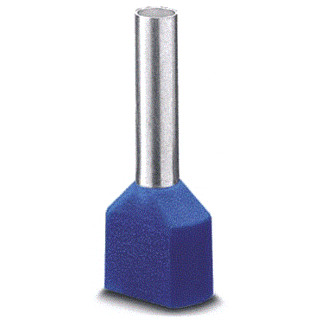 Phoenix Contact ai-twin adereindhuls 2,5MM² 13MM geïsoleerd blauw