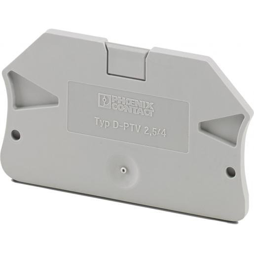 Phoenix Contact D-PTV 6 eindplaat lengte: 61MM breedte: 2,2MM hoogte: 36MM