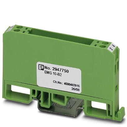 Phoenix Contact emg elektronicabehuizing groen kunststof