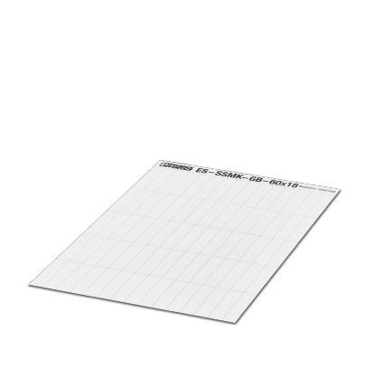 Phoenix Contact Etikettenvellen voor DIN-A4 Es-SSMK-GB 60x18 cus